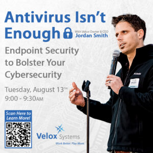 A webinar pictorial for a virtual session on endpoint security